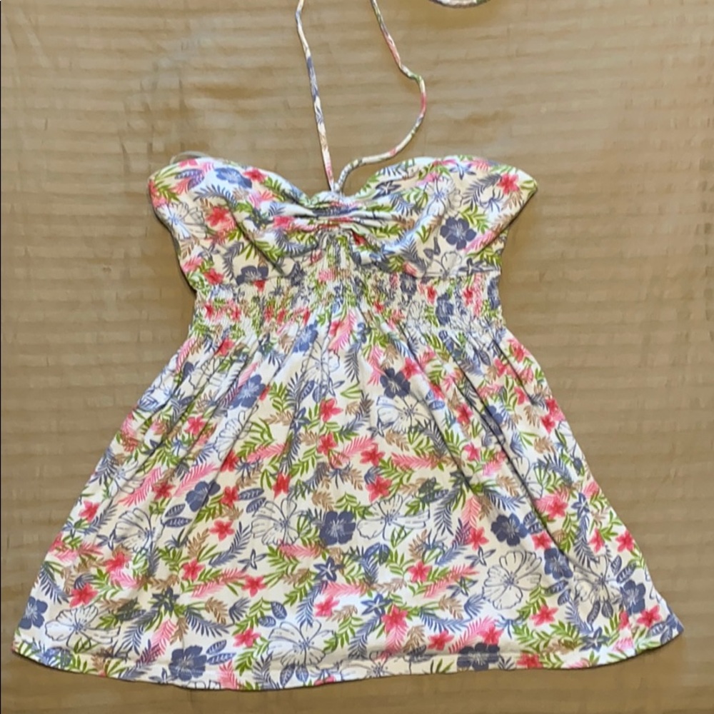 Halter style tank top